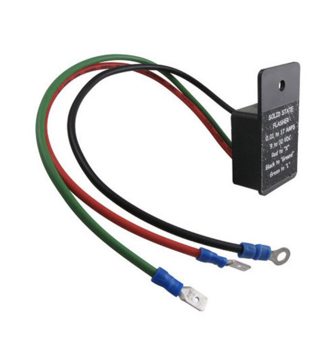 LED FLASHER W/CONNECTORS; RETAIL