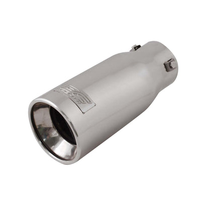 DC Sport Polished Stainless Universal Bolt On Exhaust Tip 2.875 Inlet 3.75 Outlet