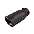 DC Sport Black Universal Bolt On Exhaust Slant Cut Tip 2.875 Inlet 3.75 Outlet