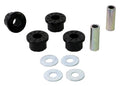 Control arm - upper and lower bushing 4 Bushings 2 Tubes 4 Washers Grease