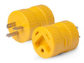 RV GENERATOR ADAPTER 20A STRAIGHT BLADE PLUG TO 30A RV CONNECTOR