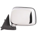 8693 MAZDA PICKUP LH MANUAL FOLDAWAY OE MIRROR CHROME