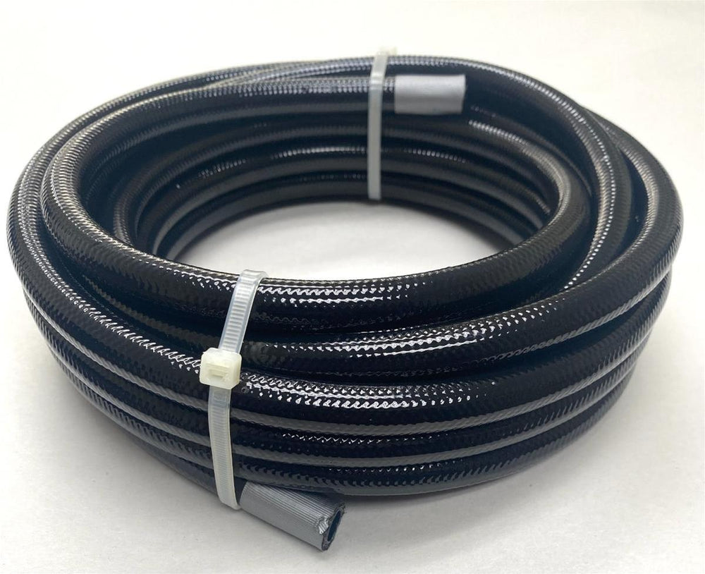 #10 PTFE HOSE W/ BLACK COVER BULK