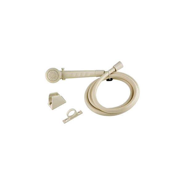 RV SHOWER HEAD & HOSE BISQUE PARCHEMENT