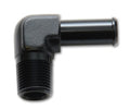 Vibrant Performance - 11237 - Male NPT to Hose Barb Adapter, 90 Degree; NPT Size: 3/8 in. Hose Size: 5/16 in.
