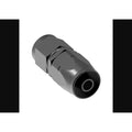 #12 Str Hose End Black