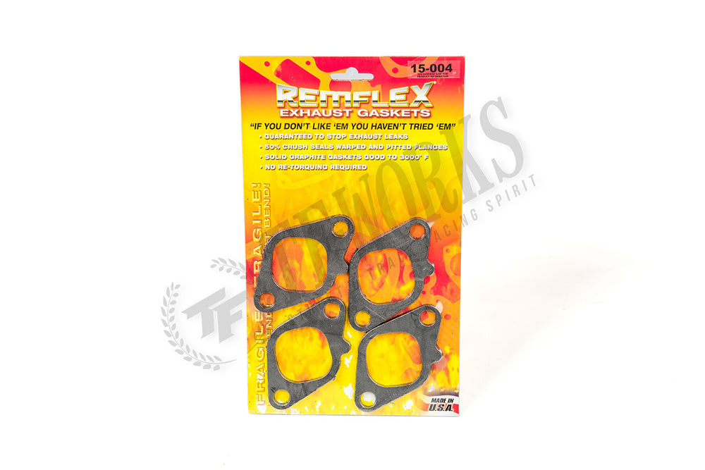 9101 NISSAN L4 2.4L KA24DE EXHAUST GASKETS 4/SET