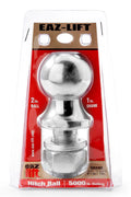 EAZLIFT HITCH BALL 5000LB RATING 2INX1INX21/8IN