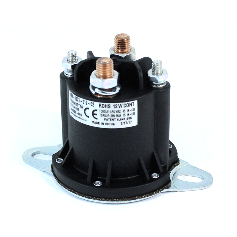 CONTACTOR 12V DC CONTINUOUS DUTY PO