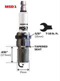 Spark Plug, 1IR5L, Single