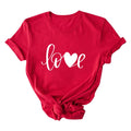 LS FEST LADIES LOGO TEE - RED