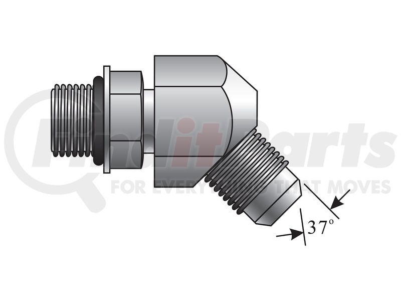 HYDRAULIC ADAPTER - SAE TO SAE