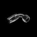 08 90 DEGREE FEMALE ALUMINUM HOSE END BLACK