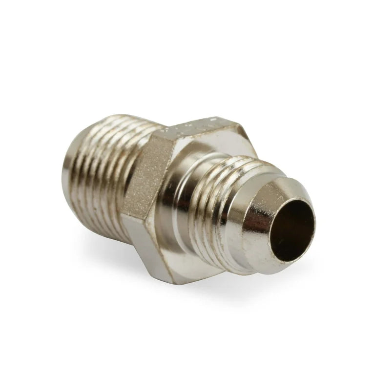 5/8-18 I.F. TO -6AN MALE,EXTENDED,NICKEL