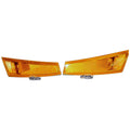 Front Side Marker Light Set for 08-12 Jeep KK Liberty, Incl. Bulbs & Connectors Crown Automotive