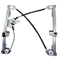 LH FRONT DOOR REGULATOR HANDLE; BLACK; G10 7995