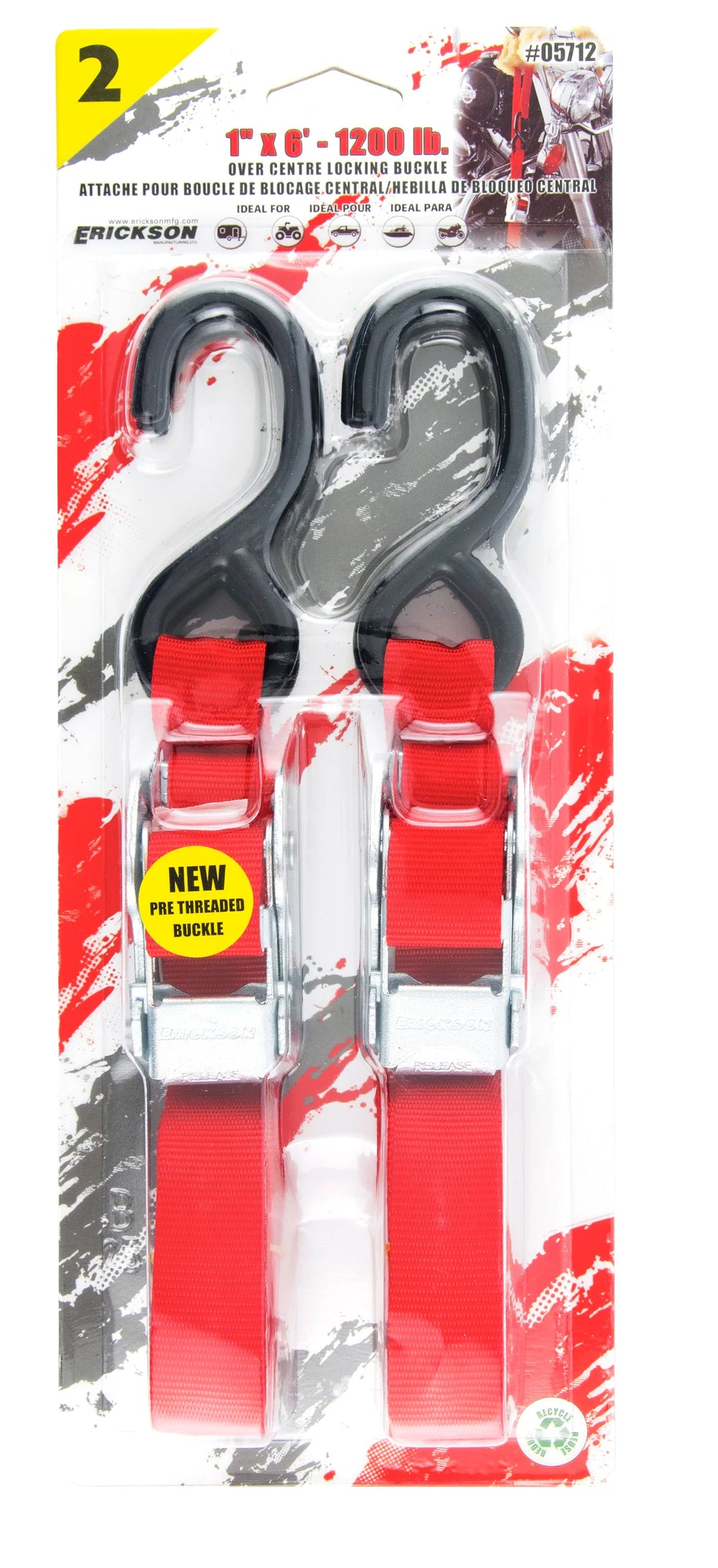ERICKSON red auto part