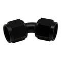 DeatschWerks 8AN Flare Female Swivel 45-degree to 8AN Flare Female Swivel 45-degree anodized DW titanium