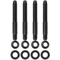Moroso 5/16in-24 x 2.5in Long 12-Point Nuts Carburetor Stud Kit
