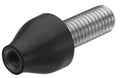 Kuryakyn Micro/Rhombus Replacement Rubber Adapter M8X20mm Threaded Stud Black