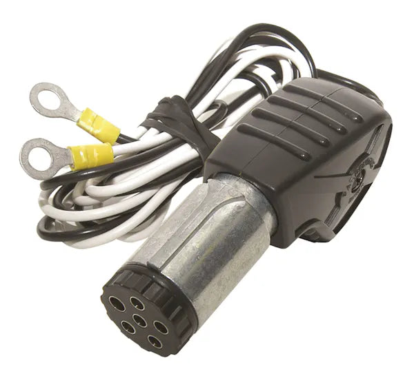6 POLE ROUND TO 12VDV INVERTER ADAPTOR