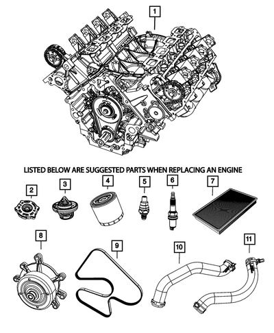 Mopar auto part