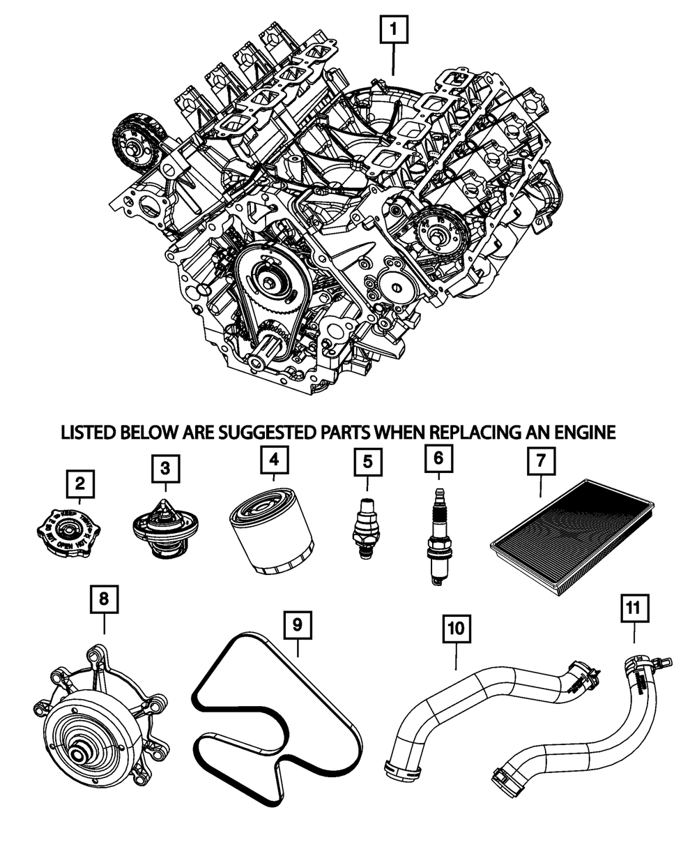Mopar auto part
