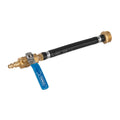BLOW OUT HOSE KIT W/BALL VALVE, E/F