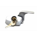 LOCKING CAMPER DOOR LATCH SILVER