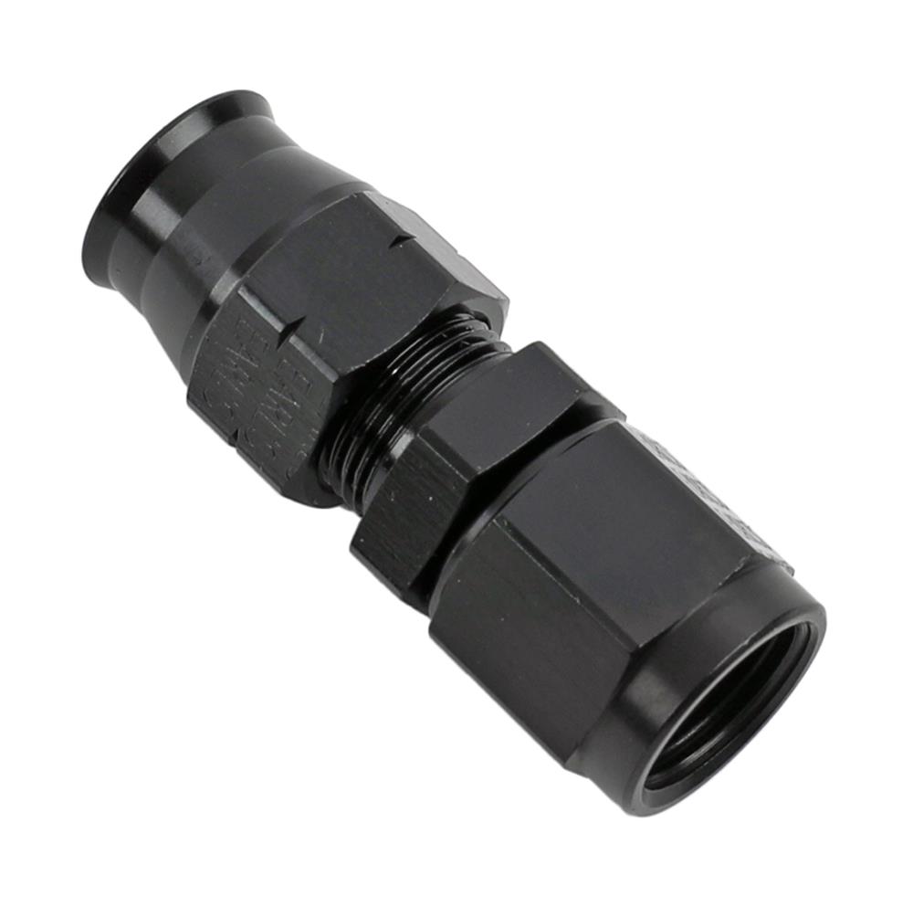 BLACK ALUM TUBE ADPT -6 FEMALE TO 3/8"