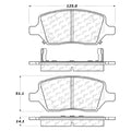 C-TEK Semi-Metallic Brake