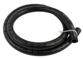 Fragola 3/8in Black Push-Lok Hose - 3 Feet