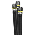 Fragola 3/8in Black Push-Lok Hose - 3 Feet