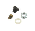 Universal Trans Drain Plug Kit For use with any automatic transmission oil pan. Makes fluid changes possible without removing the pan Mr Gasket