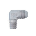 #12 X 1/2 MPT 90 ADAPTER CLEAR