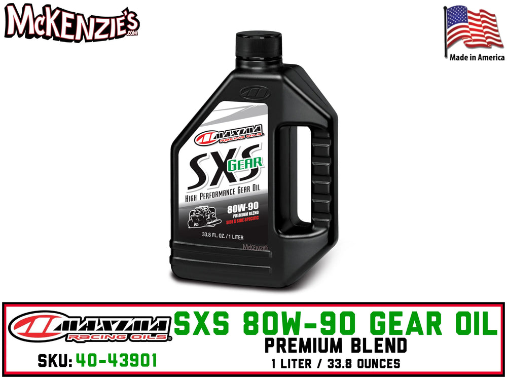 Maxima SXS Gear Premium 4T 80W90 Mineral Engine Oil - 1L