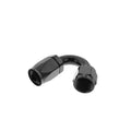 10 150 DEGREE FEMALE ALUMINUM HOSE END RED&BLUE