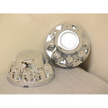 QT HUB COVER ABS CHROME 8 LUG ON 6.5 BC 5/8 STUD 3X JNT MNT 9K 10K