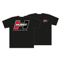 HURST T-SHIRT (LOGO) (BLACK) XX LARGE
