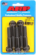 ARP 7/16in-14 x 2.250 12pt Black Oxide Bolts (5/pkg)