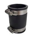 FLEXIBLE RUBBER FITTING 1.5" COUPLI