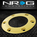 NRG Steering Wheel Horn Button Ring - Chrome Gold