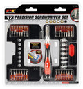 PERFORMANCE TOOL 37PC PRECISION SCREWDRIVER SET