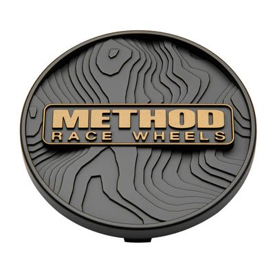 Method Race Wheels Top Snap In Center Cap 86 mm - Black