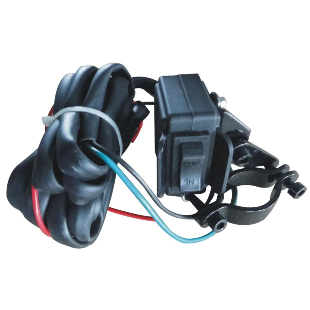 MINI ROCKER SWITCH HANDLEBAR MOUNT W8FT WIRE