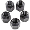 Moroso Lug Nut - 1/2in-20 x 13/16in Hex (Use w/Part No 46180/46185/46190/46220) - 5 Pack