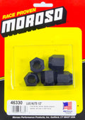 Moroso Lug Nut - 1/2in-20 x 13/16in Hex (Use w/Part No 46180/46185/46190/46220) - 5 Pack