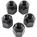 Moroso Lug Nut - 7/16in-20 x 3/4in Hex (Use w/Part No 46150/46160) - 5 Pack