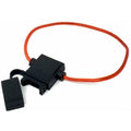 ATC FUSE HOLDER WITH COVER 18 GAUGE PACKAGE OF 10