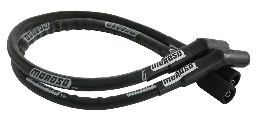 Moroso 58-69 Harley-Davidson XL Suppression Core Wire Set - Black